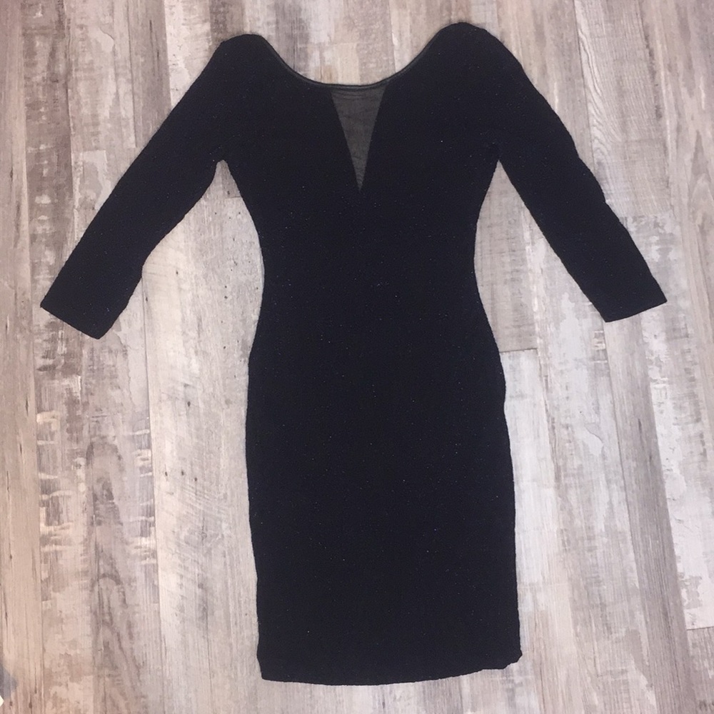 Open back dress
